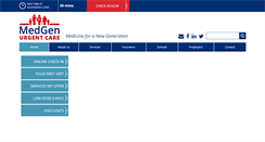 Desktop Screenshot of medgencare.com